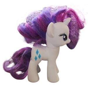 My Little Pony RARITY brushable hair 2010 3"